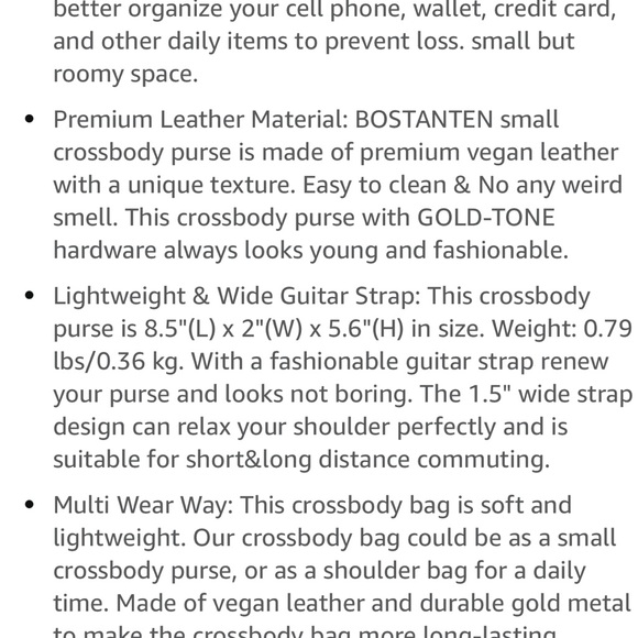 Bostanten cross body bag - Picture 4 of 9